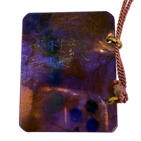 Vintage Sigma Kappa Alpha Phi Winter Formal Dance Card 1931 Purple Celluloid - Picture 4 of 10